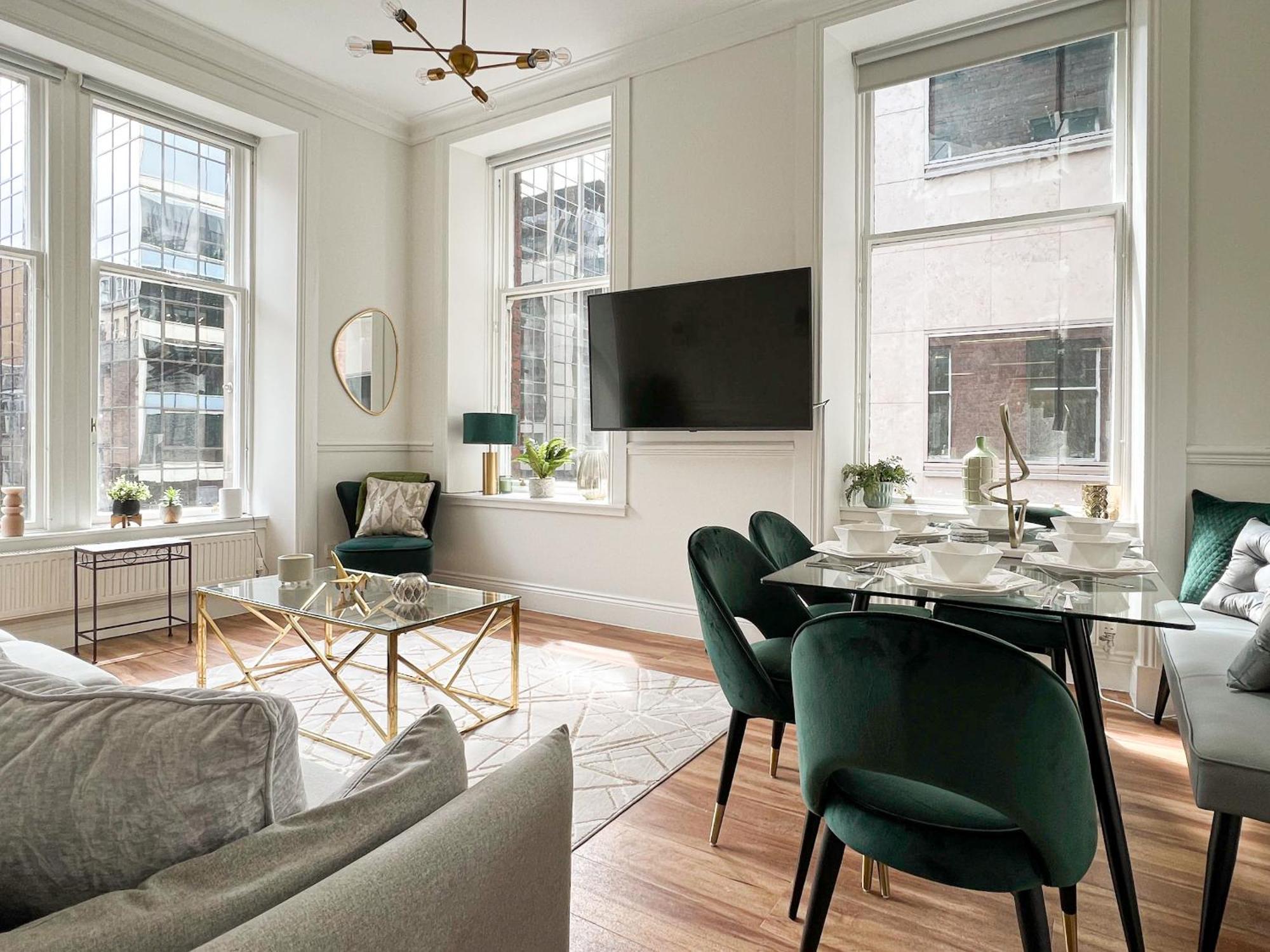 Large Blythswood Residence Glasgow Room photo